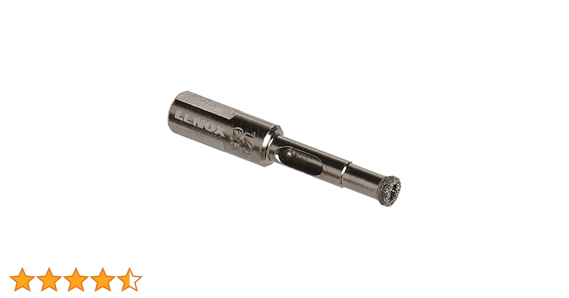 LENOX Tools Hole Saw, Diamond Grit, 1/4-Inch or 6.4mm